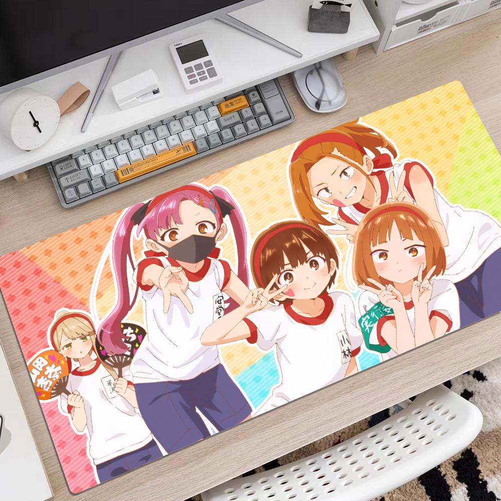 The Dangers In My Heart Mousepad Rubber XXL Cartoon Anime Gaming Mouse Pad Keyboard Mouse Mats Desk Mat Accessories for PC LockEdge 300x700x2mm