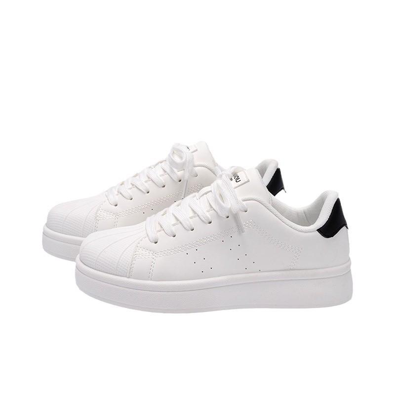 Global black board shoes ZHQ68192 spring campus versatile student trend low-top classic couple outdoor thick sole