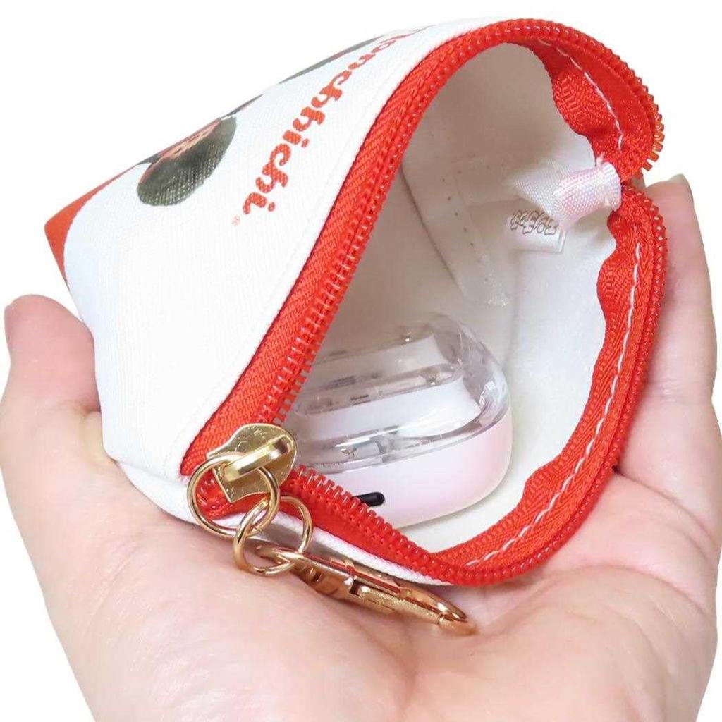 Monchhichi Triangular Mini [Mini Pouch] Pouch/Red