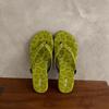 Fashion SUOJIALUN 2025 Summer New Brand Women Slipper Fashion Narrow Band Slip On Flip Flops Soft Flat Heel Outdoor Casual Dress Slides