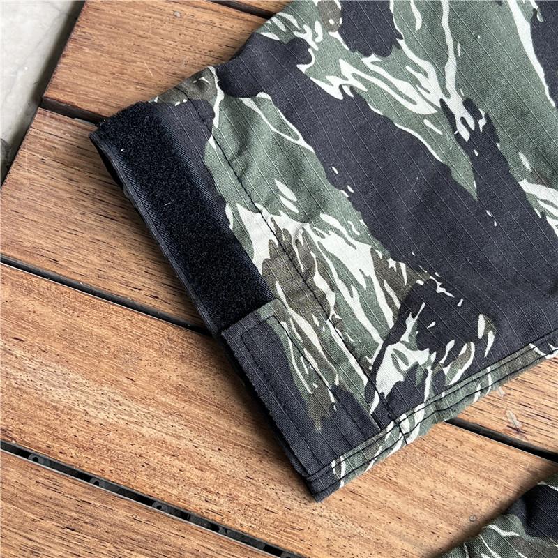 BEPAN Jungle Tiger Spot Base Taktischer Anzug Outdoor-Kampf Langarm-Oberteil G3 Froschanzug