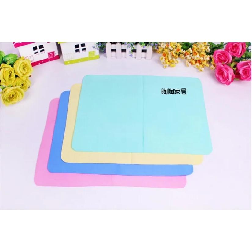 10 pcs 20x30 cm PVA Clean Towel Super Absorbent Cloth Multifunction Synthetic Deerskin Cleaning Towel For Car Wash Table Wash