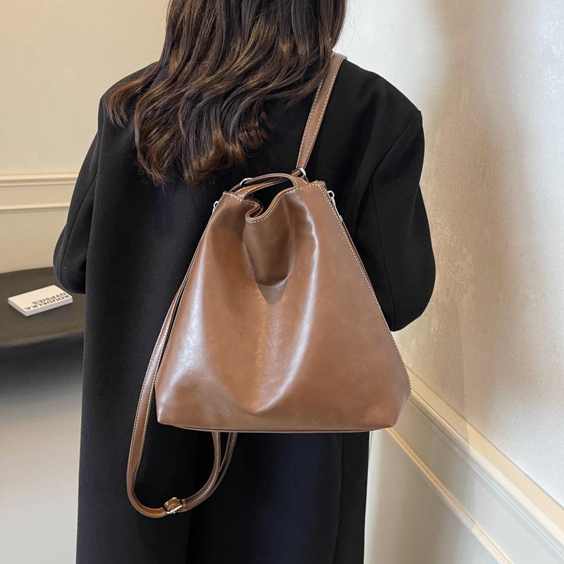 2026 Herbst und Winter Leder Tragetasche Große Kapazität Schultertasche Damen Modische Handtasche