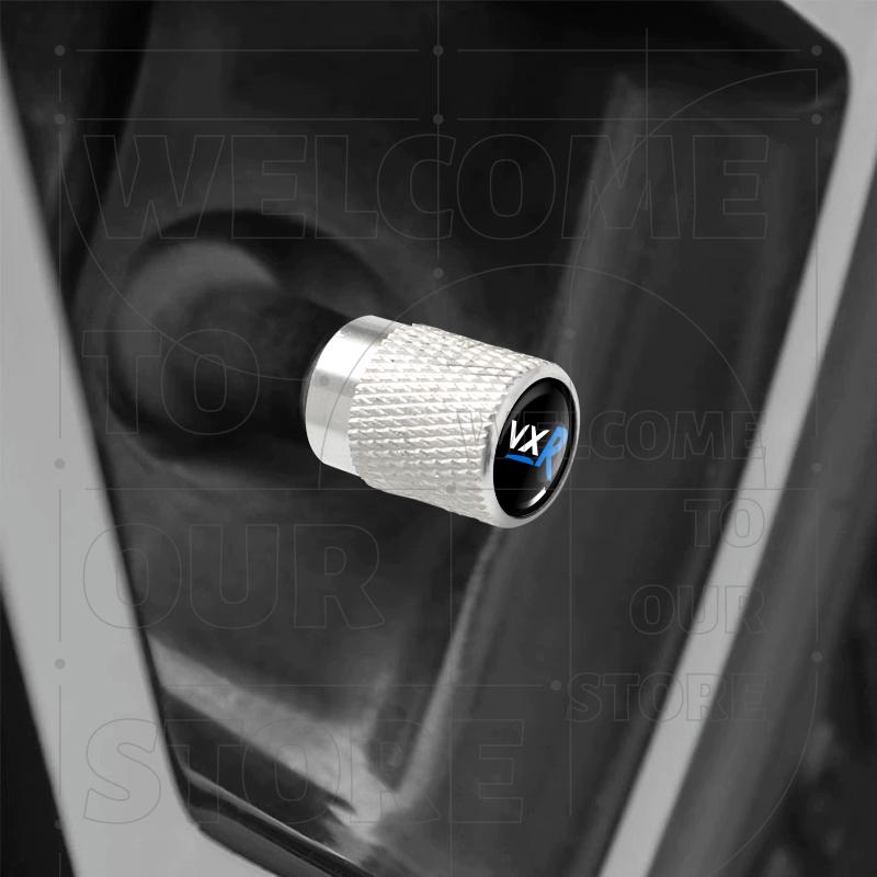 For Vauxhall VXR Astra Adam Zafira Opel Vectra LOGO 4pcs Car Wheel Tire Valve Aluminum Caps Tyre Stem Covers Airdust Waterproof wn3