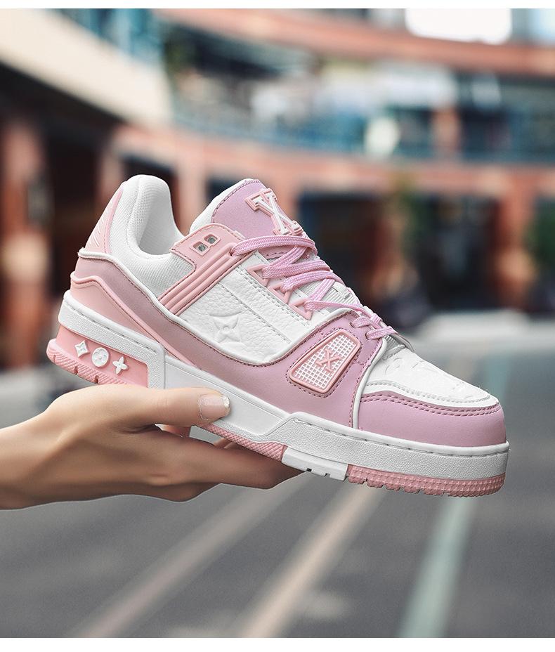 Autumn and winter new leather board shoes niche casual shoes sports shoes heightening men