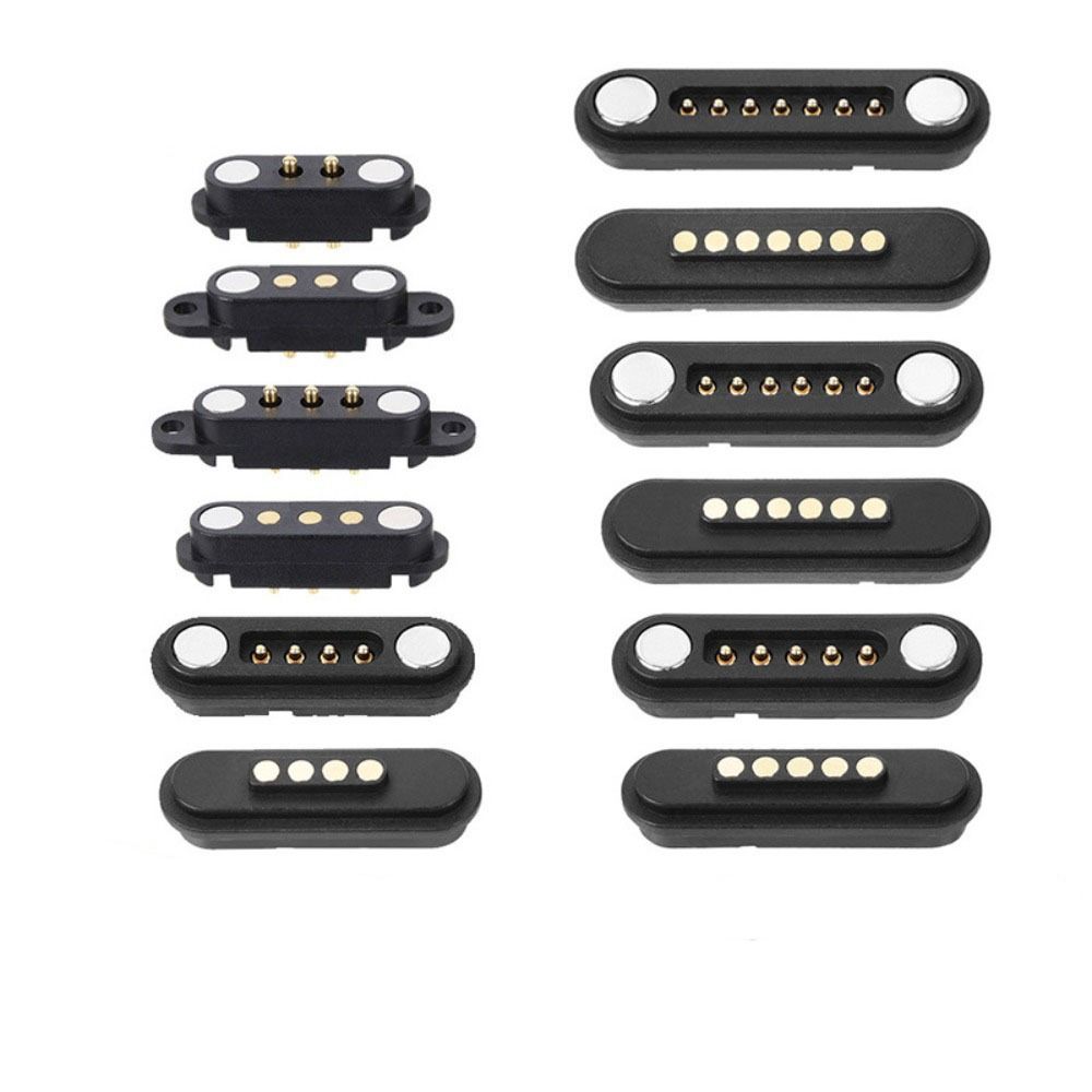 2Pin 3Pin 4Pin 5Pin DC Magnetic Pogo Pin Connector 2A Magnetic Contact Connector