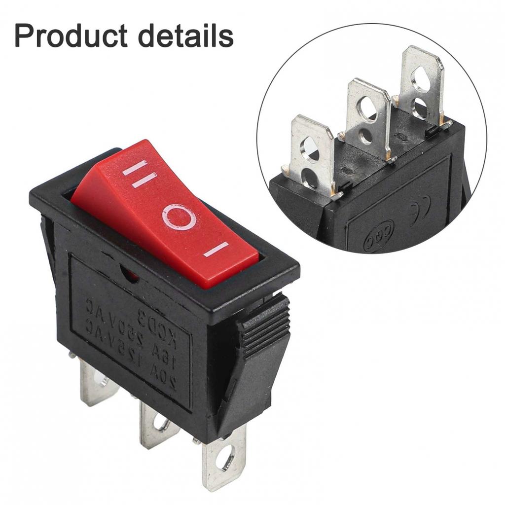 Rocker Switch 1 PC 15A 250V 20A 125V Electrical Equipment