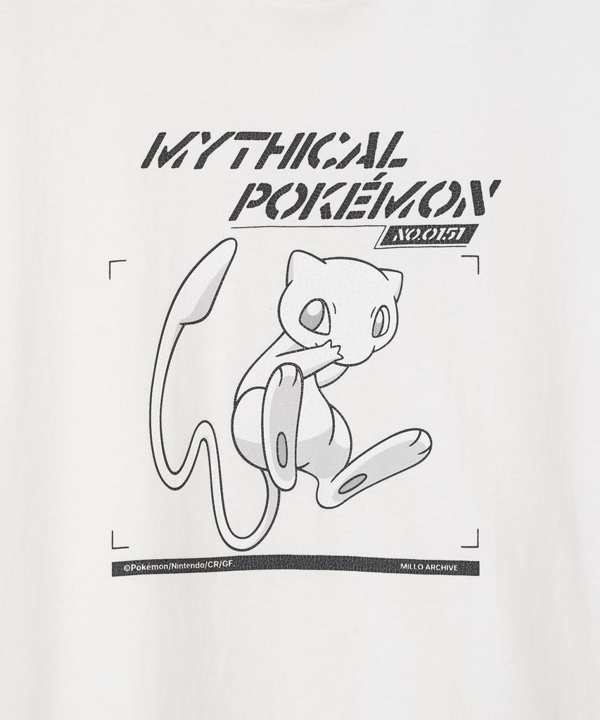 MILLO ARCHIVE [Pokémon] Mythical Pokémon T-Shirt [White]