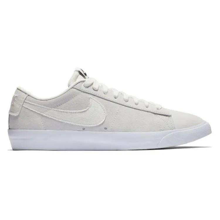Nike Zoom Blazer Low GT SB 'Summit White' (Unisex) Summit White / Summit White-Obsidian Skate Shoes 704939 100