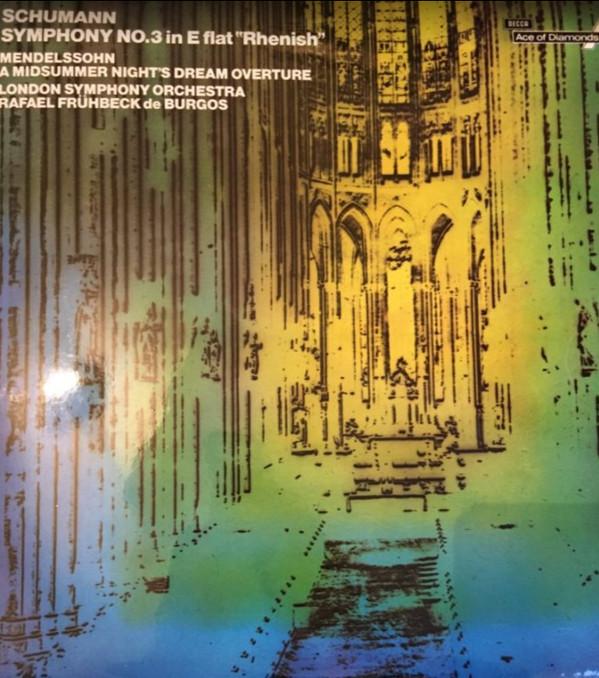 

LP Record ROBERT SCHUMANN FELIX MENDELSSOHN Symphony No.3 In E Flat Rhenish SDD323 Ace Of Diamonds 1966 UK Classical Used