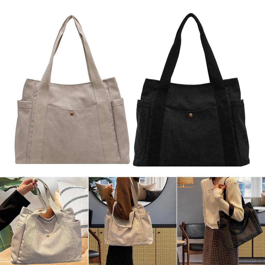 Tote Bag with Shoulder Hand for Ladies Large Shopping Casual Handbag Zipper Travel