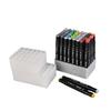 1/3Pcs 24/36/48 Slots Large-Capacity Marker Pen Holder Brush Pen Storage Rack Multifunctional Make-Up Brush Stand