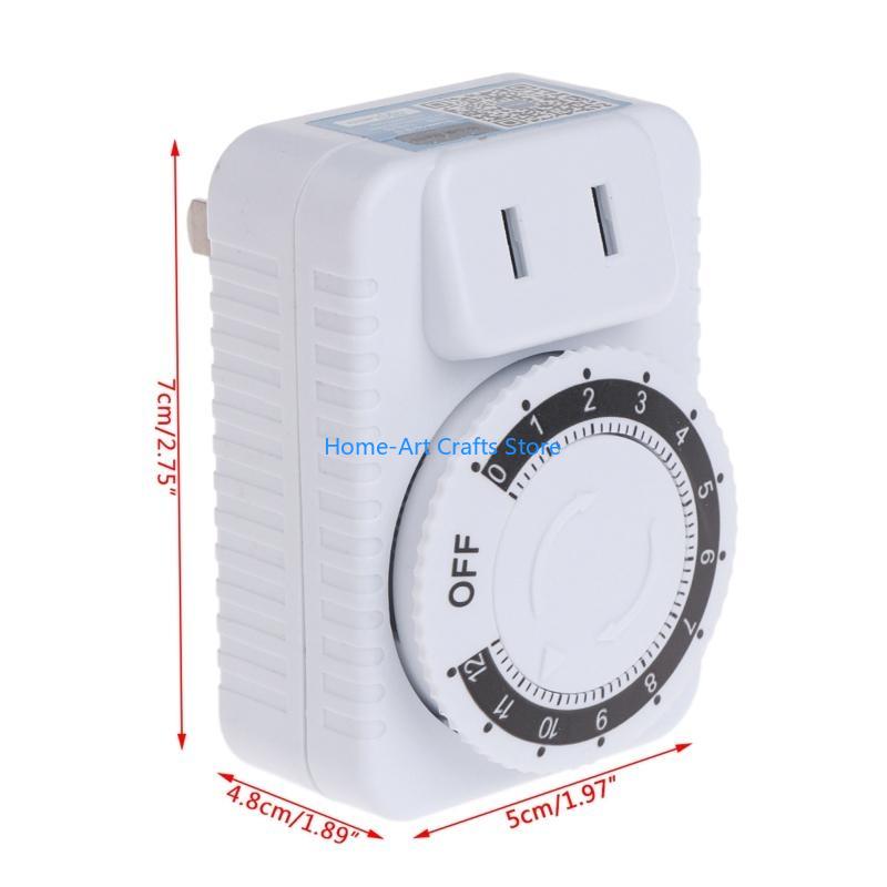 Y3NA 12 Hour Timer Mechanical Charging Motor Car Automatic Power Off Socket Household for Smart Timing Switch So