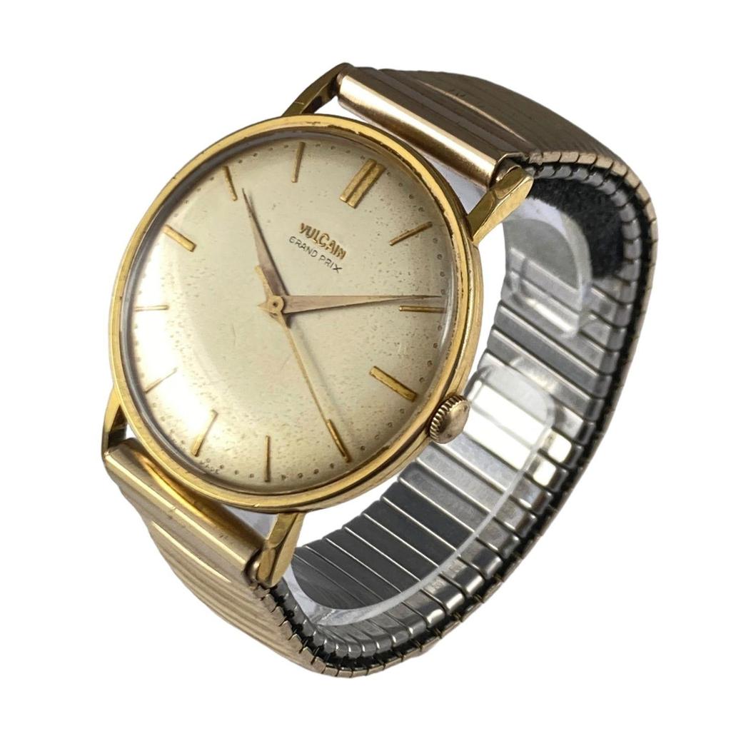 Used Vintage Manual Winding Watch VALCAIN GRAND PRIX 3115000 Fudo Antique Watch
