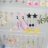 1 Pcs Diy Crystal Epoxy Mold Earrings Shelf Silicone Mold Display Stand Earrings Pendant Jewelry Rack Storage Set