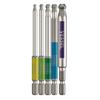 VESSEL Single Head Ball Point Gosai Bit Set of 5 Opposite Sides 3/4/5/6/8 X 100 GS5P-35