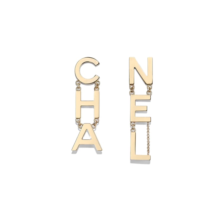 CHANEL Letter Earrings AB1441-X01060-Z0000 F zeltains