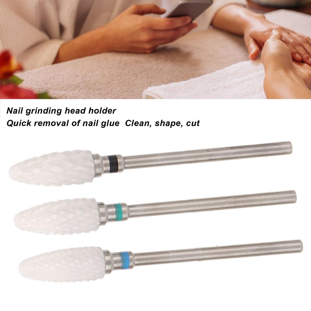 10pcs Multi-purpose For Grinding, Cleaning And Polishing Nail Drill Bits Organizer