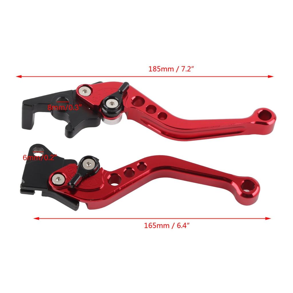 Clutch Brake Motorcycle Brake Lever Universal Left + Right Motorcycle