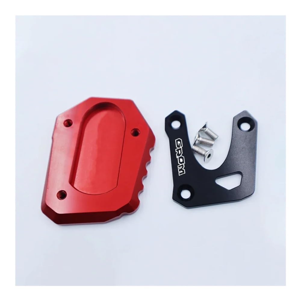 Side Stand Pad Foot Support MX-125 Grom 125 Grom 125 2013-2023 Motorcycle CNC Kickstand