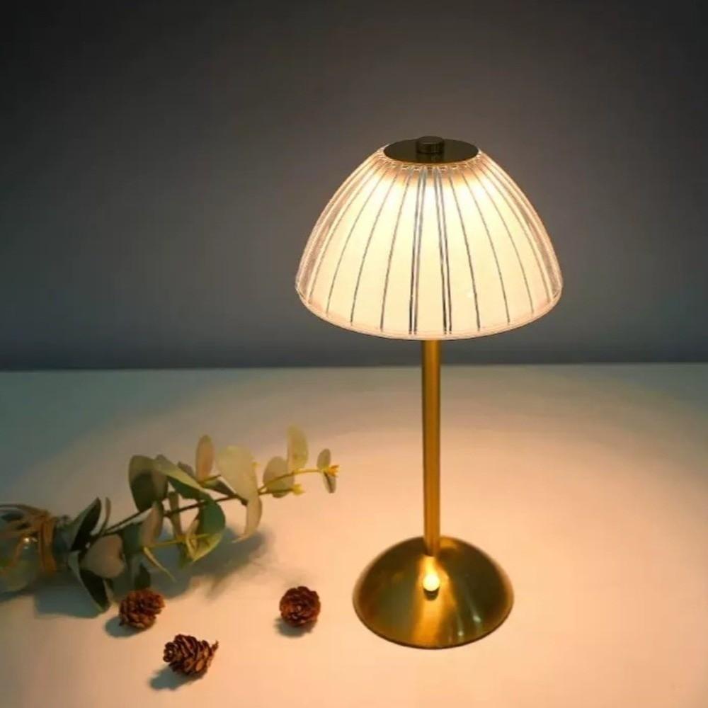 3 Colors Touch Control Lamp Dimmable Nightstand Light Vintage Table Lamp Living Room