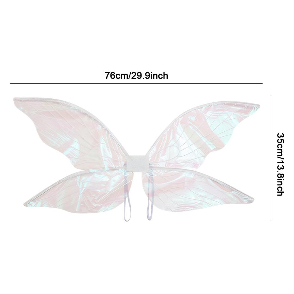 Women Dress UP Elf Girls Cosplay Fairy Wing Butterfly Angel Wings Lightweight Costume for Adults Masquerade Festive Party Props
