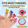 20 buc Inele aleatorii drăguțe pentru globul ocular, păpușă cu degetul globului ocular, jucării pentru favoare de petrecere pentru copii, ziua de naștere, consumabile pentru petrecerea de nuntă de Halloween