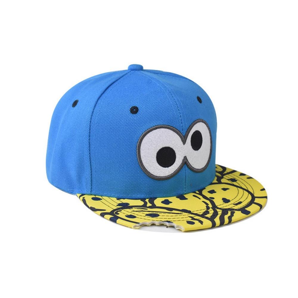 Unisex Cute Eye PIZZA Embroidery Hip-hop Hats Spring and Summer Outdoor Adjustable Casual Baseball Caps Sunscreen Hat