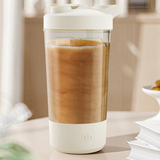 400ml Self-Stirring Automatic Shaker Cup USB Rechargeable Protein Shaker Meal Replacement Portable Sport Mixing Cup