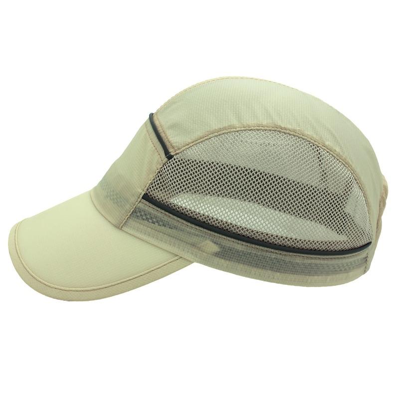 Spring and Summer Reflective Strip Quick Drying Sun Hat Summer Breathable Ultraviolet Sun Hat Outdoor Running Cap Sun Protection