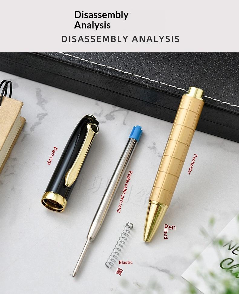 Neutral Metal Sports Business Gift Promotional Pen 0.7mm Writing Width Custom Logo Advertising Ballpoint Pen