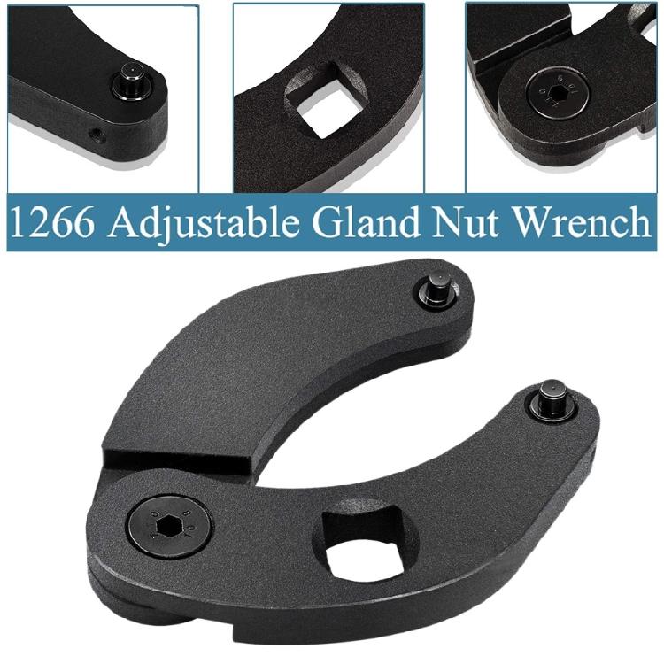 Durable  11cm 1266 Adjustable Universal Spanner Gland Nut Hand Wrench Tool  for Hydraulic Cylinders On Most Farm