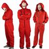 Verkleidung Kostüm La Casa De Papel Anzug Rot Halloween Größe 4XL
