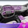 Autocolant auto interior BMW iX 22-25, folie de protecție TPU pentru ecran, consolă și schimbător de viteze