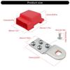 2340 Battery Terminal Mount Marine Spare Parts Positive and Negative for RVs 32V 100A Tin-plated Copper BusBars
