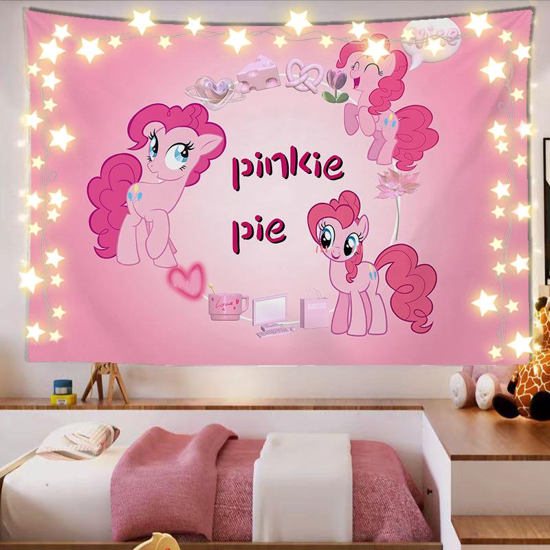 My Little Pony Tapestry - Cute Girls' Room Dorm Decor Wall Hanging Backdrop.