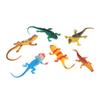 6 Pcs Lizard Figurines Educational Early Learning Realistic Models Reptile Animal Figurine Toys Set