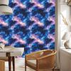 Watercolor Galaxy Blue and Blue Wallpaper, Fine Detail 50x1000