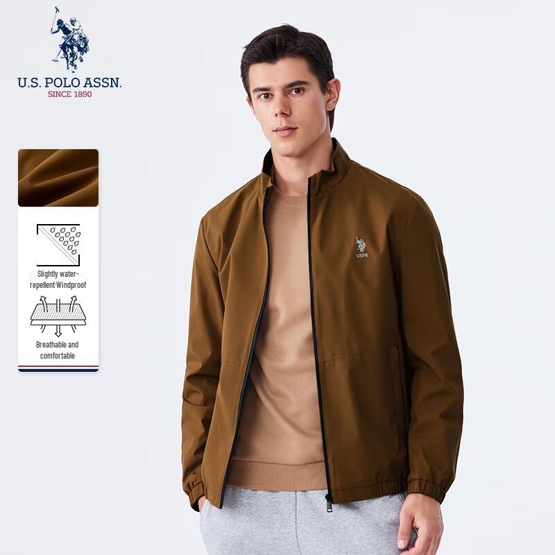 

U.S. POLO ASSN. Men s Baseball Collar Casual Jacket XL