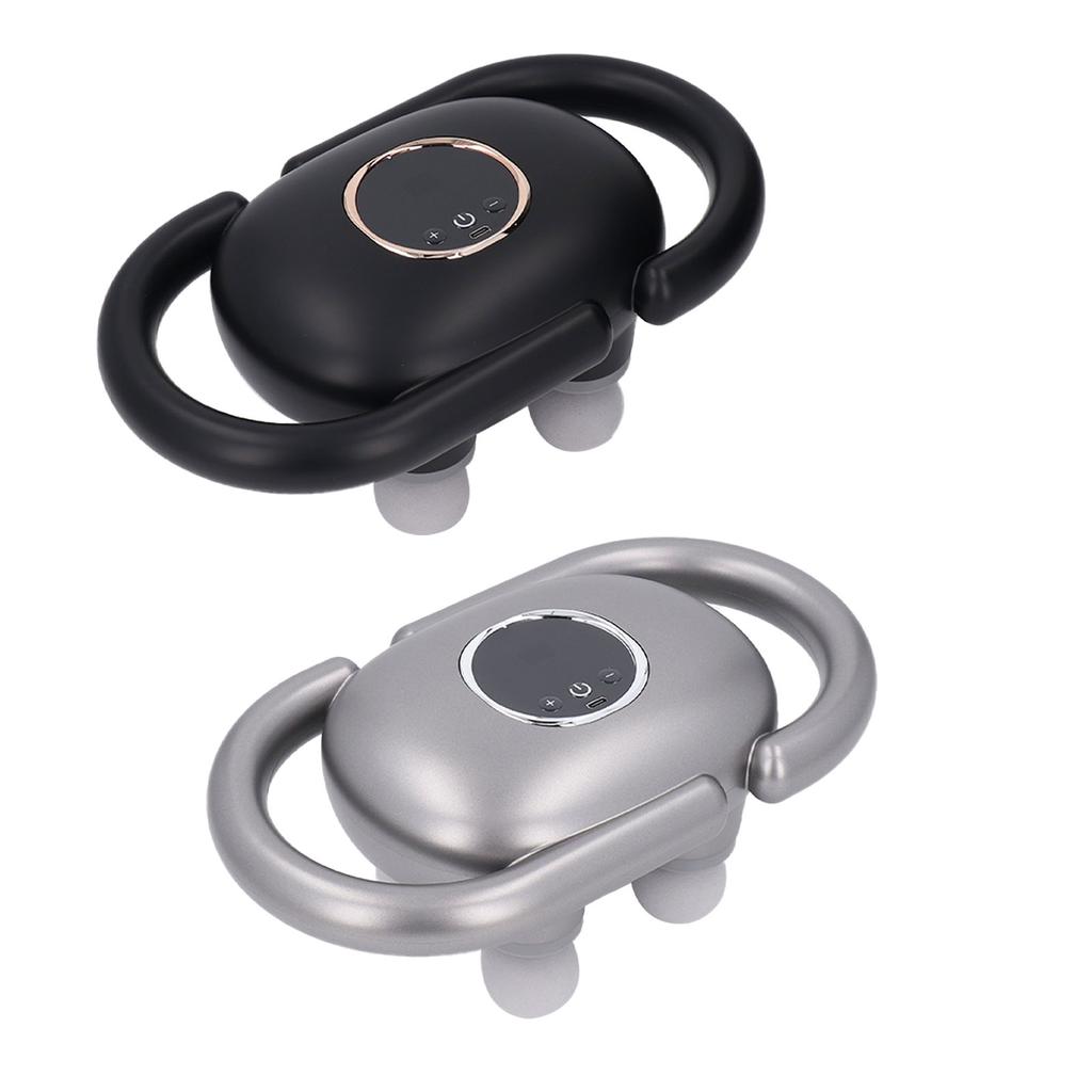 Handheld Deep Tissue Massager 4 Head 6 Modes 20 Levels Muscle Relaxation Electric Percussion Body Ma