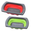 Collapsibles Colander Strainer Expandable Over The Sink Colander Foldable Large Colander Basket To Wash Vegetable Fruit