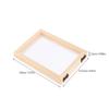 Craft Wooden Frame DIY Paper Making Kit Safe for Reusable Mesh Eco Friendly Educational Tool Paper Making Screen
