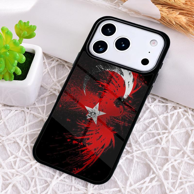 Turkey Turkish Flag Shockproof Phone Case for iPhone 17 Air 16e 15 11 12 14 13 Pro Max Cover Coque