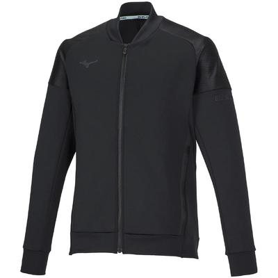 Mizuno Tréningové oblečenie Strečová Potenčná Bunda Dres pre Jednoduchú Veľkosť 32MCA055 Pohyb, Čierna, XL,