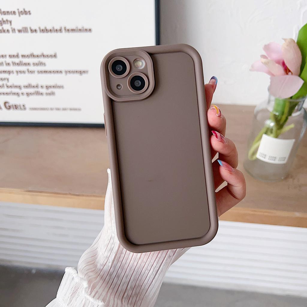 Suitable for Samsung A06 Emery Solid Color Tpu Mobile Phone Case Anti Fall Material S25 A16 Mobile Phone Protection Case