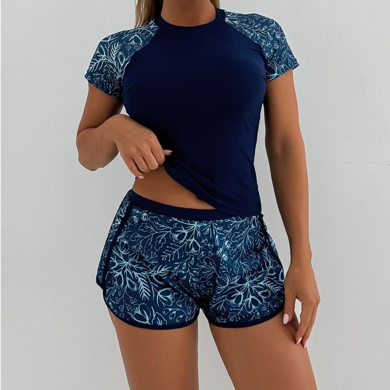 

New Print Separate Swimsuits Tankini Set Female Swimwear Sports Beach Wear Two-Piece Bathing Suits Pool Women Swimming Suit 2026 XXL