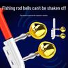 Night Fishing LED Rod Tip Light with Copper Bell - Sea Rod Alarm and Glow Sensor