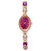 Orologio da donna con catena e bracciale al quarzo con strass intarsiati Orologio da polso Orologio da donna Orologi