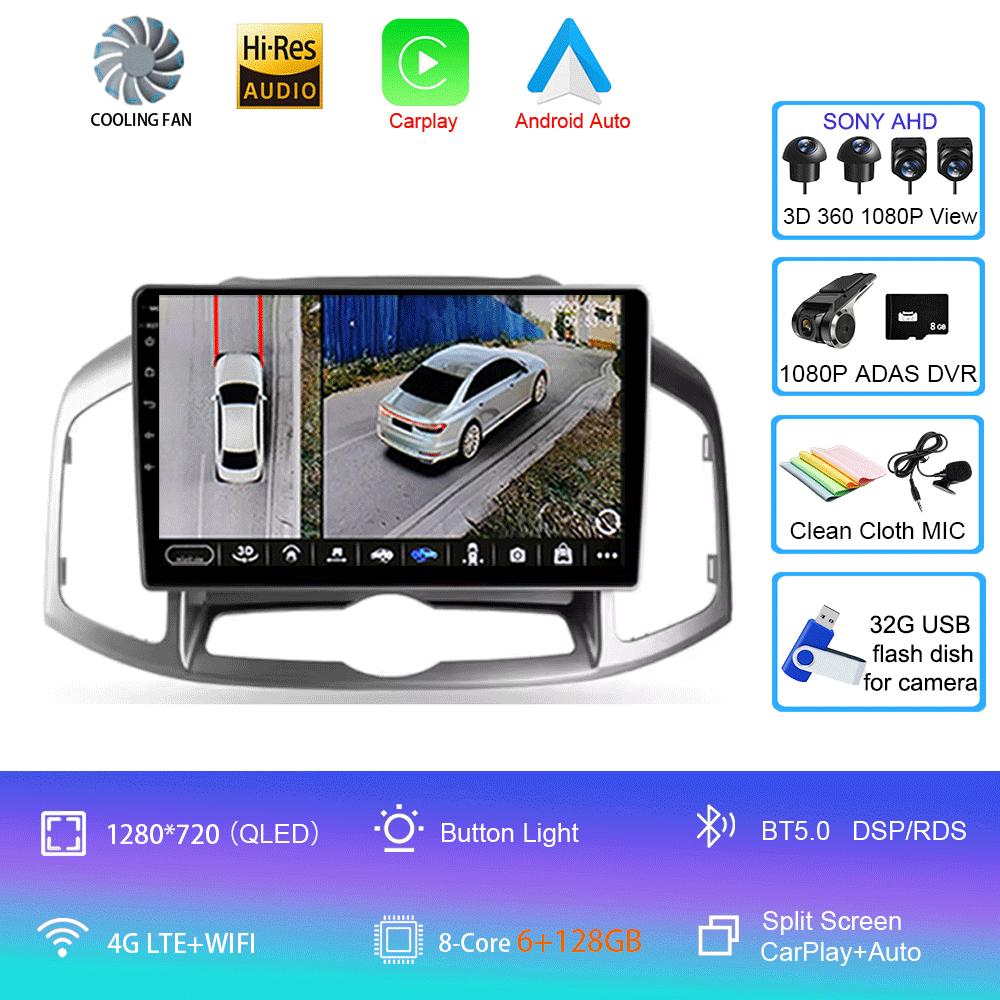 Android 14 WIFI For Chevrolet Captiva 1 2011 - 2016 Car Radio Multimedia Video Player Navigation Stereo GPS No 2din 2 Din Dvd