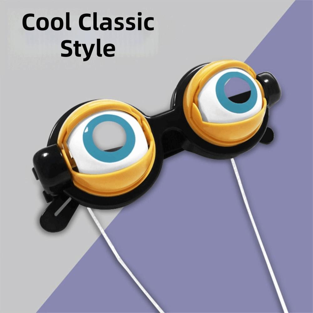 Plastový Materiál Šílené Brýle Party Dekorace Žertovné Brýle Parodické Hračky Šílené Oči Rekvizity Dětské Dárky